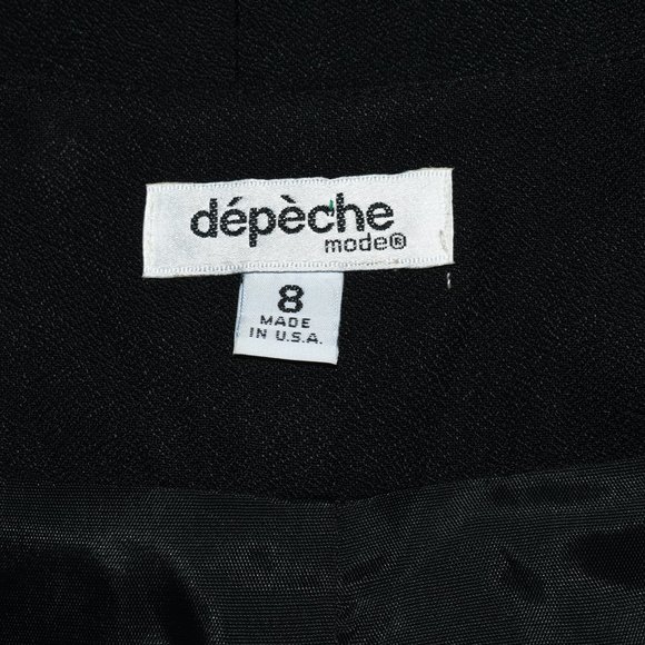 Depeche Black Dress - Picture 3 of 3